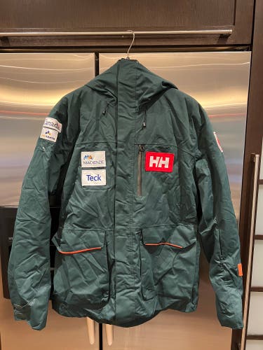 Green Men's Medium Helly Hansen Jacket (New)