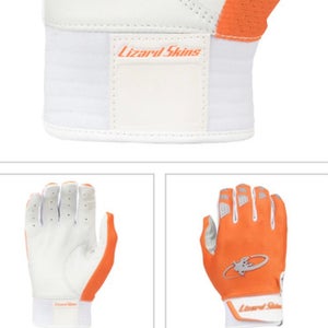 New ORANGE-KOMODO PRO V2 BATTING GLOVES 11834-LIZKM29000