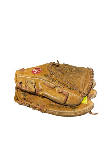 Used Rawlings EDGE U CATED HEEL BB/SB Glove RH Throw Brown 10 1/2" 11834-S000044296