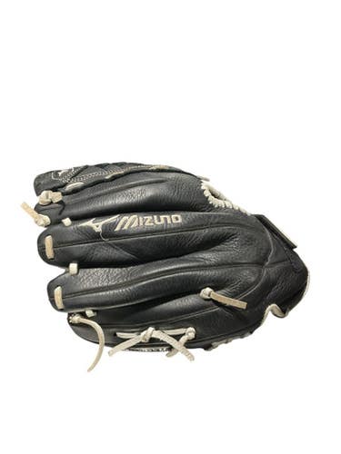 Used Mizuno BLK PROSPECT SELECT GLOVE RH Throw Fastpitch Gloves Black 12" 11834-S000044313