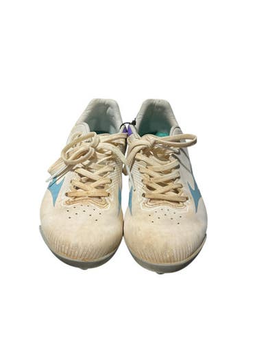 Used Mizuno CLEATS BB/SB Cleats White Junior 03.5 11834-S000044324