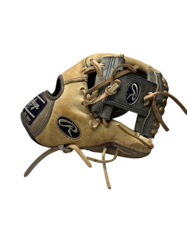 Used Rawlings PROR204W-2NC BB/SB Glove RH Throw Tan 11 1/2" 11835-S000202345