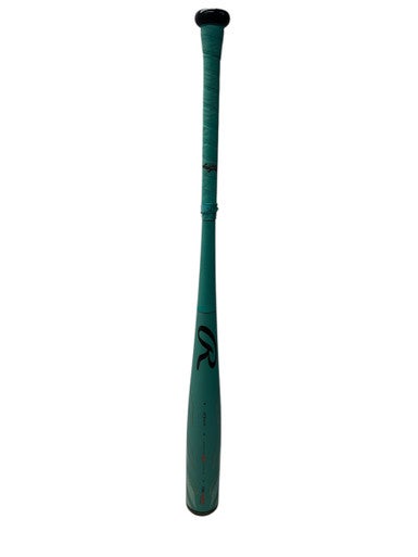 Used Rawlings RBB4MC3 BB/SB High School -3 Bat Teal 33" 11835-S000202507