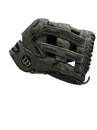 Used Wilson A2000 BB/SB Glove RH Throw Black 12 3/4" 11835-S000202518