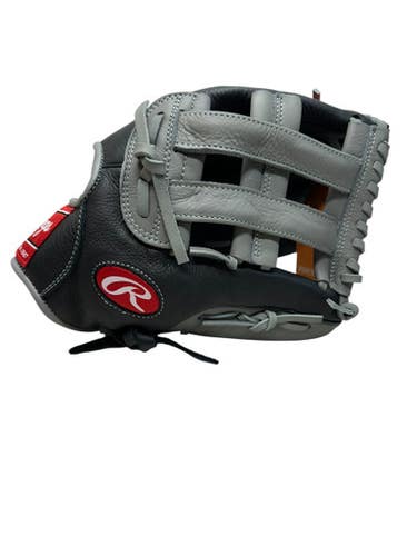 Used Rawlings WRS125HBGG BB/SB Glove RH Throw Black 12 1/2" 11835-S000202525