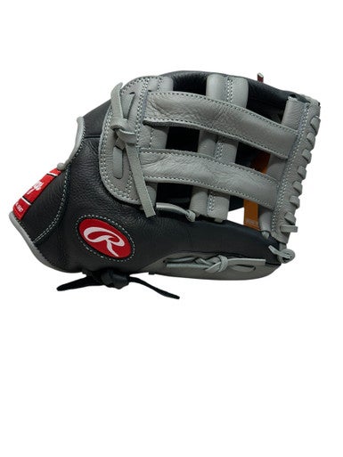 Used Rawlings WRS125HBGG BB/SB Glove RH Throw Black 12 1/2" 11835-S000202525