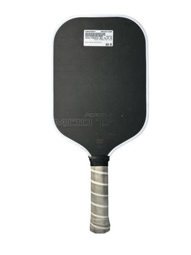 Used PERSEUS MOD TA-15 Pickleball Racquet Black And White 11835-S000202657