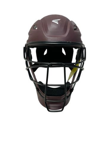 Used Easton ELITE X Catchers Helmet w/Mask Maroon LG 11835-S000202660