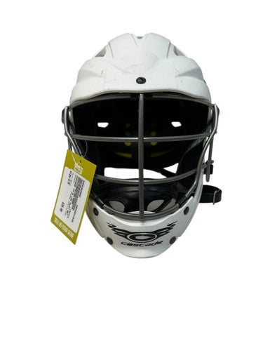 Used Cascade CASCADE CS-R LAX HLMT Lacrosse Helmet White S/M 11835-S000202669