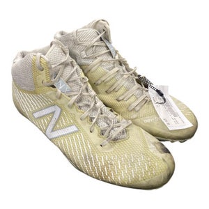Used New Balance LAX Cleats Mens White Senior 11 11375-C000365094