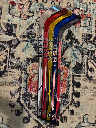 Bauer mystery minis international left hand brand New all 5 international minis