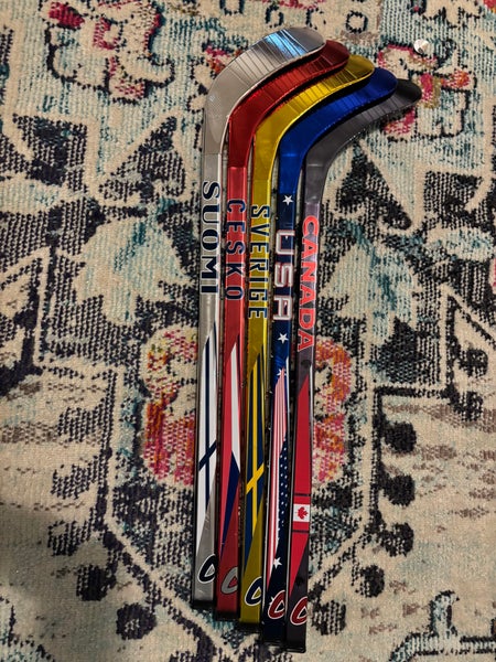 Bauer mystery minis international left hand brand New all 5 international minis