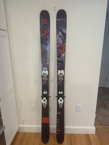 177 cm Armada ARV 96 Skis With Bindings Max Din 13 (Used)