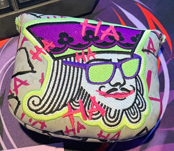 Swag golf defaced King Mallet Putter Head Cover (Used)