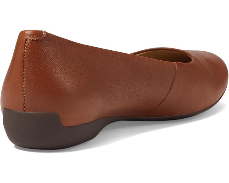 Marc Joseph New York Bedford ST Women's US 6 Cognac Leather Ballet