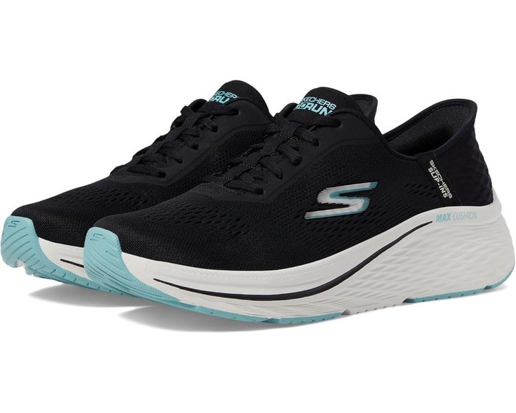 Skechers Max Cushioning Elite - Vanish Women's US 9 Black Running Shoes HAWK296