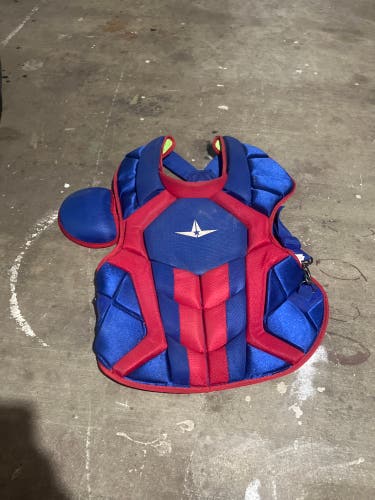 Texas Rangers All Star System 7 Catcher's Chest Protector (Used)
