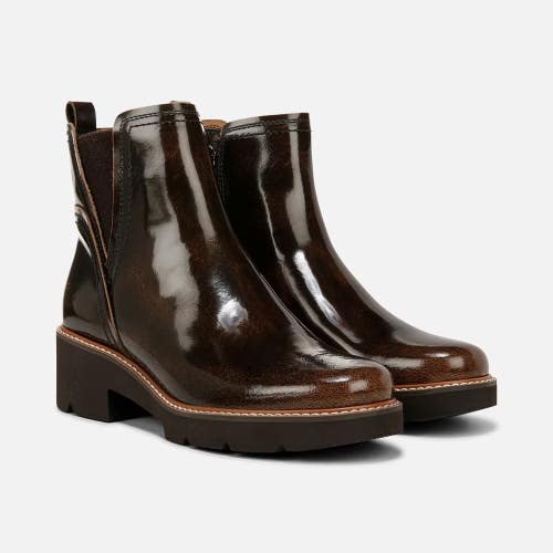 Naturalizer Darry I7146L4202 Boots Women's 12 Brown Leather Ankle Bootie HAWK391