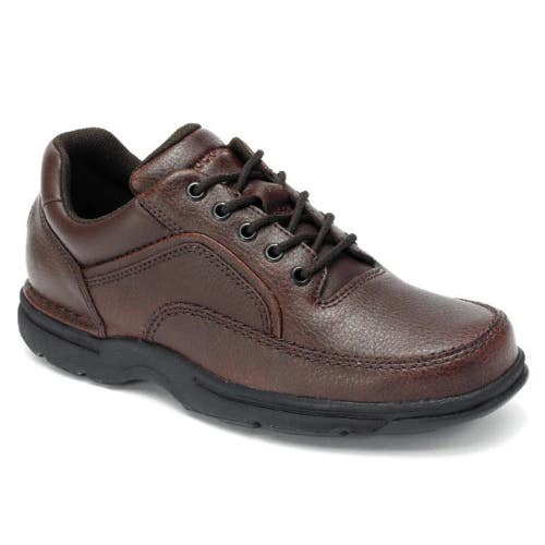 Rockport Ridgefield Eureka K71201 Men's US 11 Brown Leather Casual Shoes HAWK494