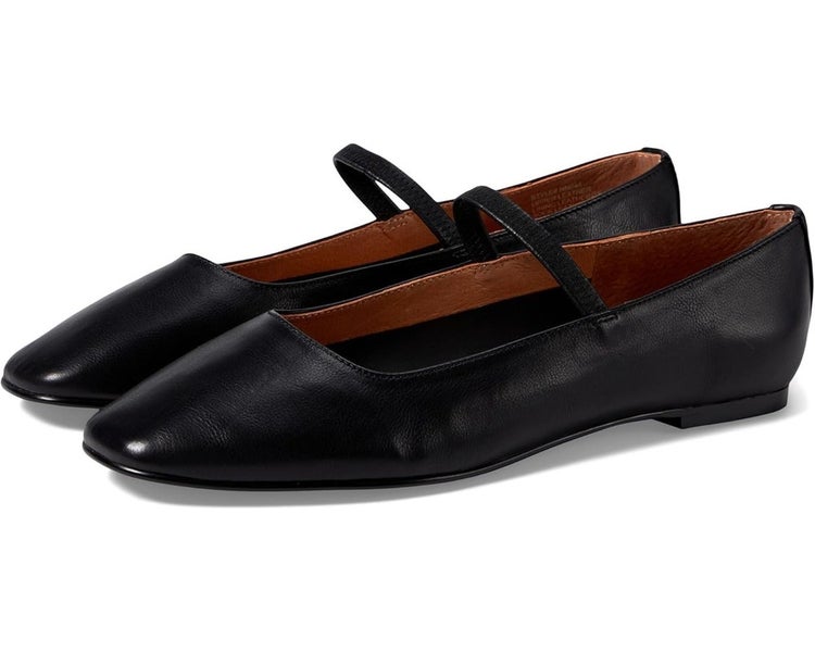Madewell The Greta NN044 Ballet Flat Women's 8 Black Leather Mary Jane HAWK281