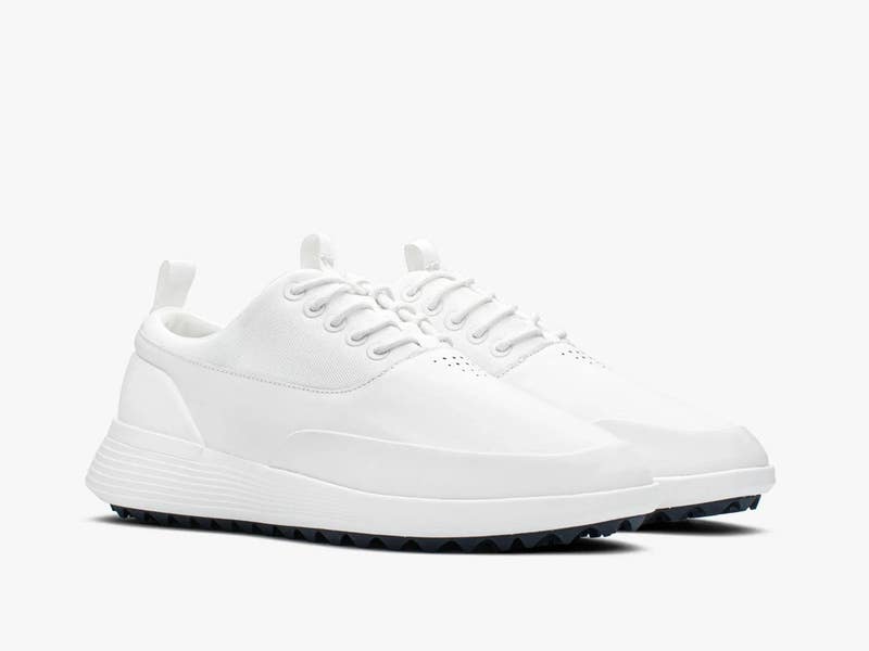 Wolf & Shepherd Crossover Sneaker Mens US 12.5 White Leather Golf Shoes HAWK1665 Wolf & Shepherd Crossover Sneaker Mens US 12.5 White Leather  main image 3