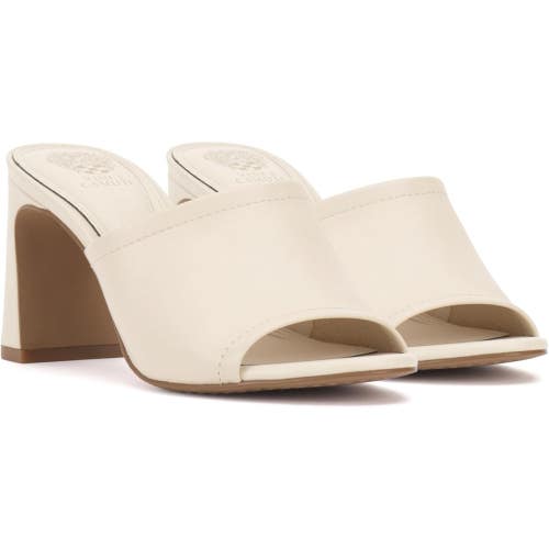 Vince Camuto Alyysa Dress Sandals Women's US 12 Beige Slip On Block Heel HAWK378