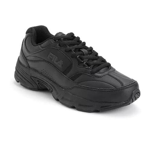 Fila Workshift Women's 8.5M Black Slip-Resistant Safety Work Shoes ZOGG2680