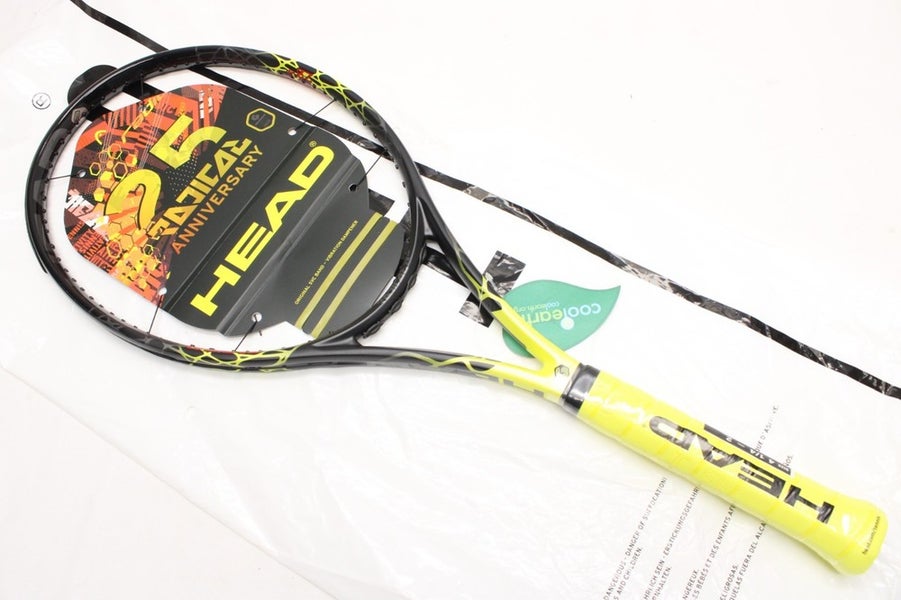 *NOS* HEAD GRAPHENE TOUCH RADICAL MP TENNIS RACQUET (4 1/4) 25TH ANNIVERSARY