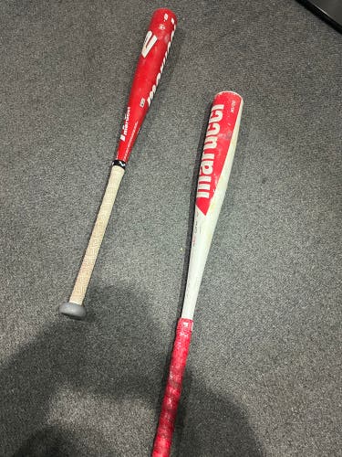 2025 Marucci CATX2 Connect Hybrid USABat Certified Bat (-8) 22 oz 30"(Used) + Additional Marucci Bat