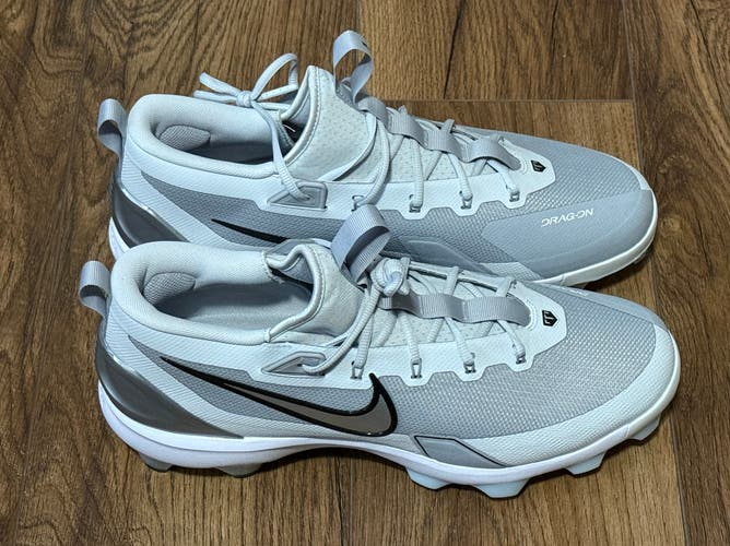 Nike Force Trout 9 Elite MCS Baseball Cleats FZ0884-002 Men’s Size 14