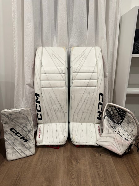 36" 2025 CCM EFlex 7 Goalie Leg Pads Pro Stock Markstrom Returns