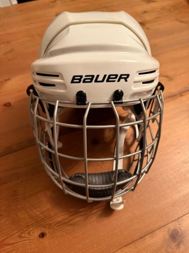 Large (Size 7 - 7 3/8) Bauer 2100 Helmet with Mask (New)