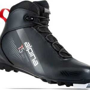 New ALPINA T5 SZ 39 NNN XC SKI BOOTS 11860-ALPT539