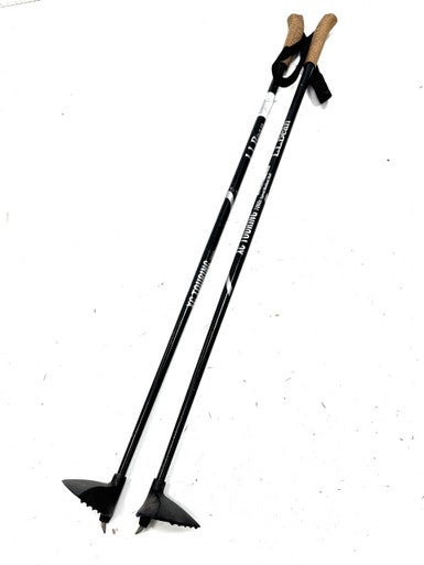 Used L.L. Bean XC TOURING Boys XC Ski Poles Black 90 cm / 36 in 11860-S000302974