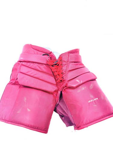 Used Bauer Senior Goalie Pant Red LG 11860-S000302956