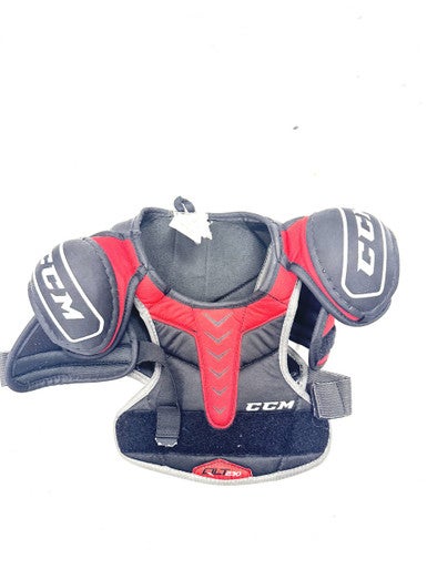 Used CCM QLT 230 Youth Shoulder Pads SM 11860-S000302946