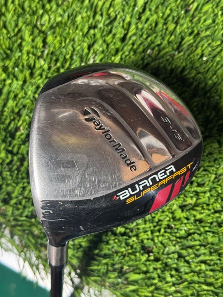 TaylorMade Burner Superfast Fairway 3 Wood 15° Matrix Ozik Xcon 4.8 R-Flex Left
