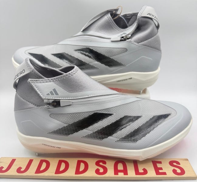 Adidas Adizero Impact+ Baseball Cleats Grey Black Pink ID0975 Men’s Sz 11 NWT
New Without Box