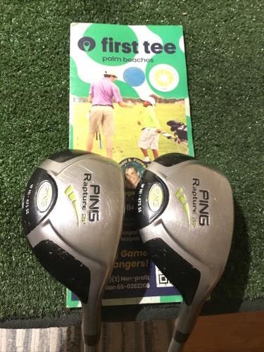 Ping Rapture Hybrids Set (21* H & 24* H) Soft Regular/Seniors TFC 909H Graphite