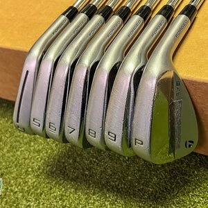 RH TaylorMade P-770/P-7MC/P-7MB Combo Irons 4-PW Modus 105g Regular Steel Golf