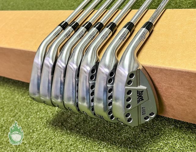 Used PXG 0311P Forged Gen 3 Irons 5-PW/AW Project X LS 120g Stiff Flex Golf Set