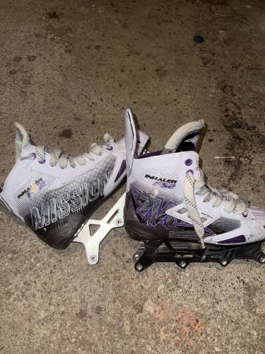 Mission Inhaler FS2 Inline Skates Regular Width Size 8.5 (Used)