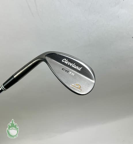 LEFT HANDED Cleveland CG15 Wedge 56*-14 Wedge Flex Steel Golf Club