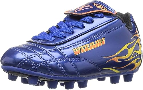 Vizari USA Kids Soccer Cleats, Firm Ground Lightweight & Durable, Unisex (7–8 Yrs) VZSE93283Y-2.5