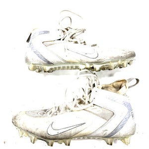Used Nike LAX Cleats Mens White Senior 10.5 11860-C000302705