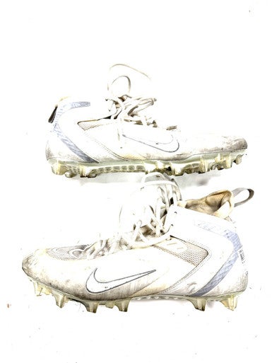 Used Nike LAX Cleats Mens White Senior 10.5 11860-C000302705