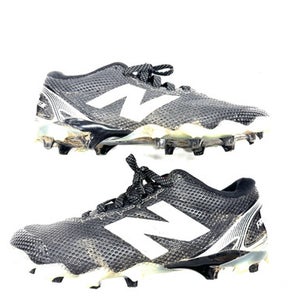 Used New Balance LAX Cleats Mens Black Senior 9 11860-C000302708