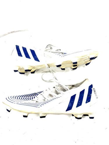 Used Adidas Soccer Cleats White Senior 9 11860-C000302744