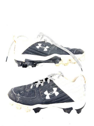 Used Under Armour BASEBALL BB/SB Cleats Black Junior 01.5 11860-C000302748
