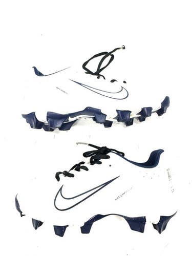 Used Nike NIKE DIAMOND BB/SB Cleats White Junior 01.5 11860-S000302769